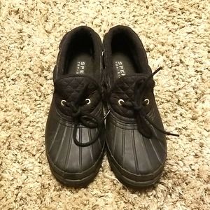 Sperry black slide on